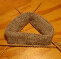 Joining top cuff - step 3