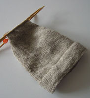 Half of a mitt