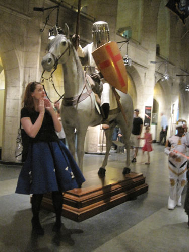 A knight!