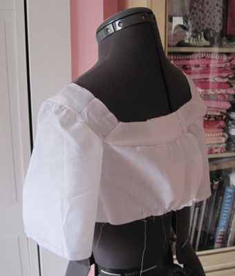 Bodice Mock-Up, Back