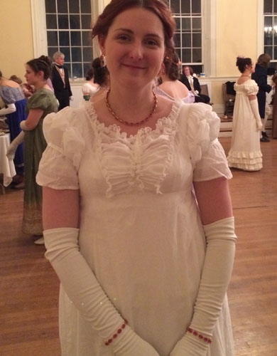 A bit of a close-up of the bodice. . .